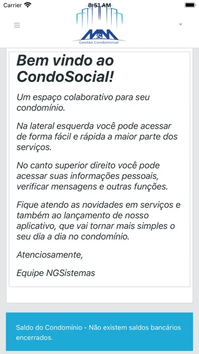 Inovar CondoSocial Screenshots